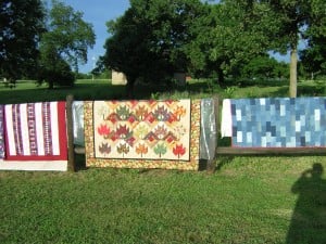 Springtime means that its time to air out those quilts!